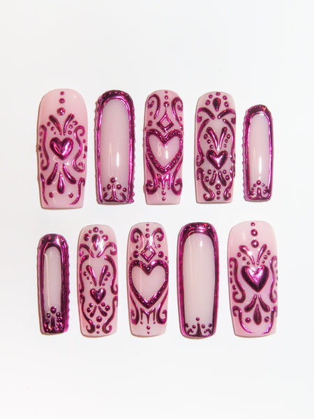 CHROME HEARTS nail ネイルラッカー Chrome Heart – Nailed By Alexia