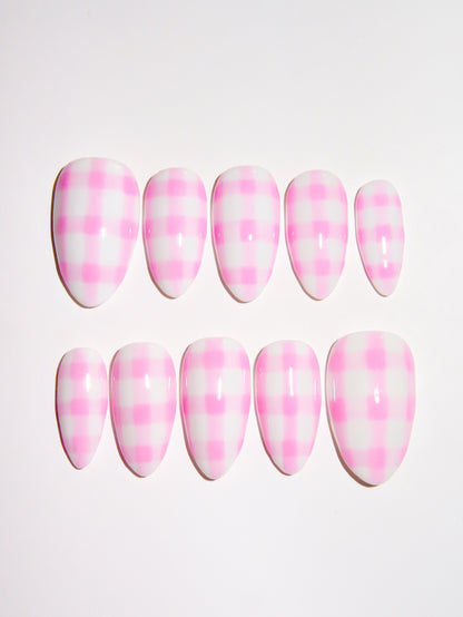 Pink Gingham - The Ren Lounge Collab