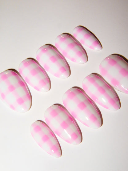 Pink Gingham - The Ren Lounge Collab