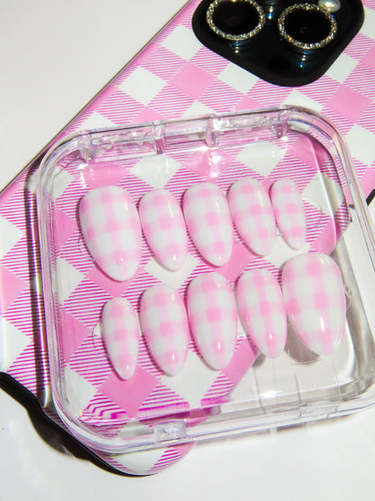 Pink Gingham - The Ren Lounge Collab