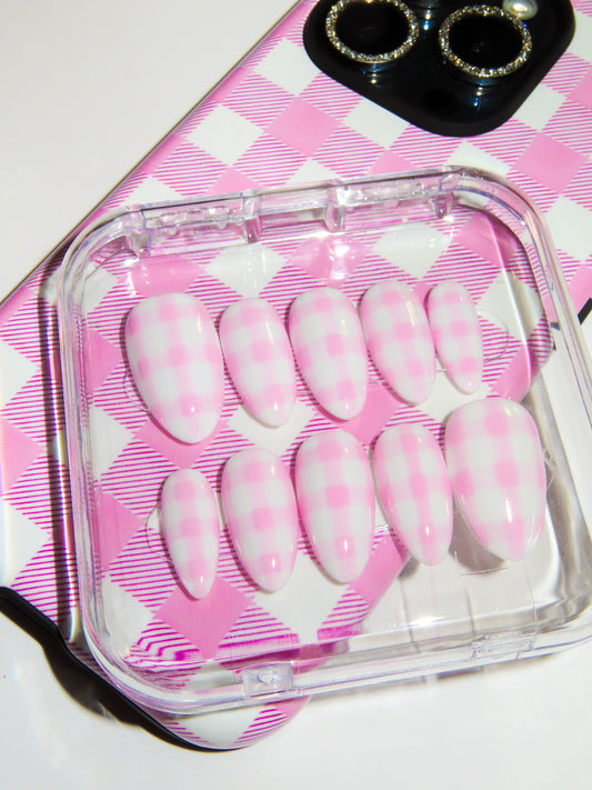 Pink Gingham - The Ren Lounge Collab