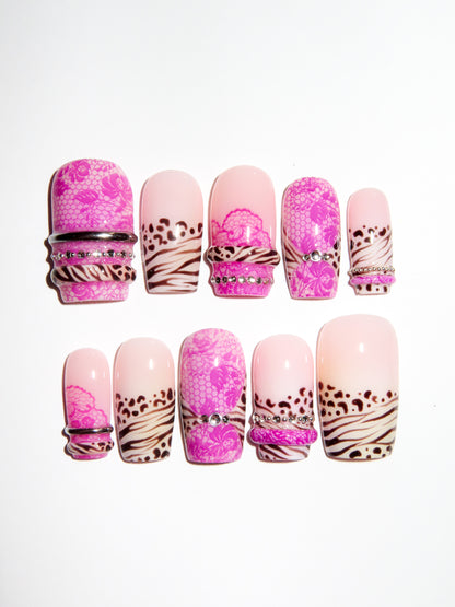 Lace Animal Print - The Ren Lounge Collab
