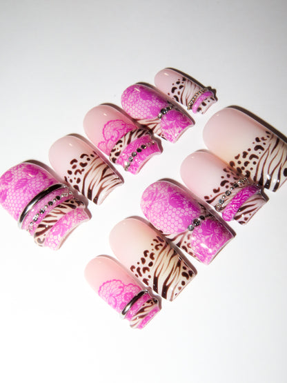 Lace Animal Print - The Ren Lounge Collab