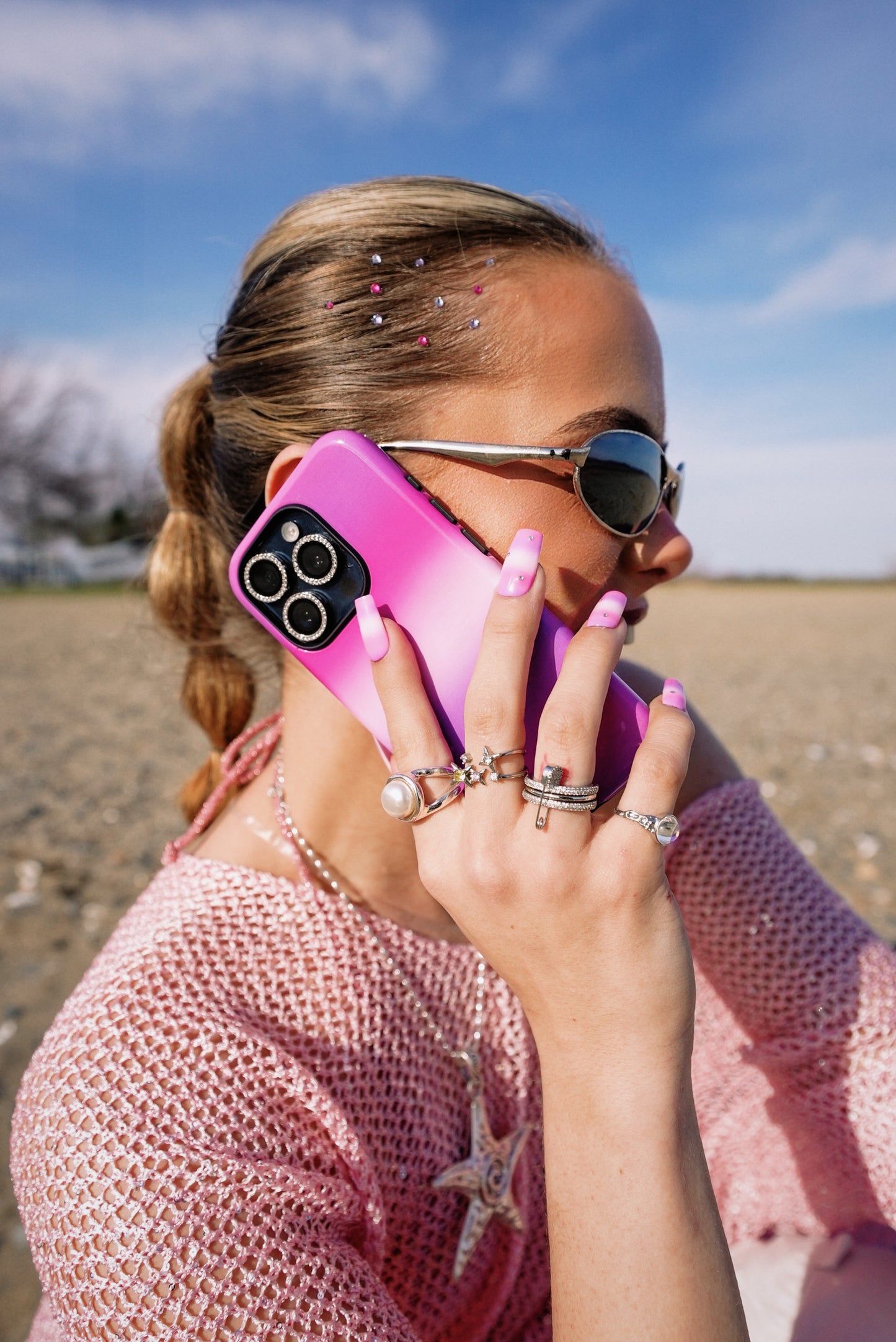 Pink Ombre - The Ren Lounge Collab