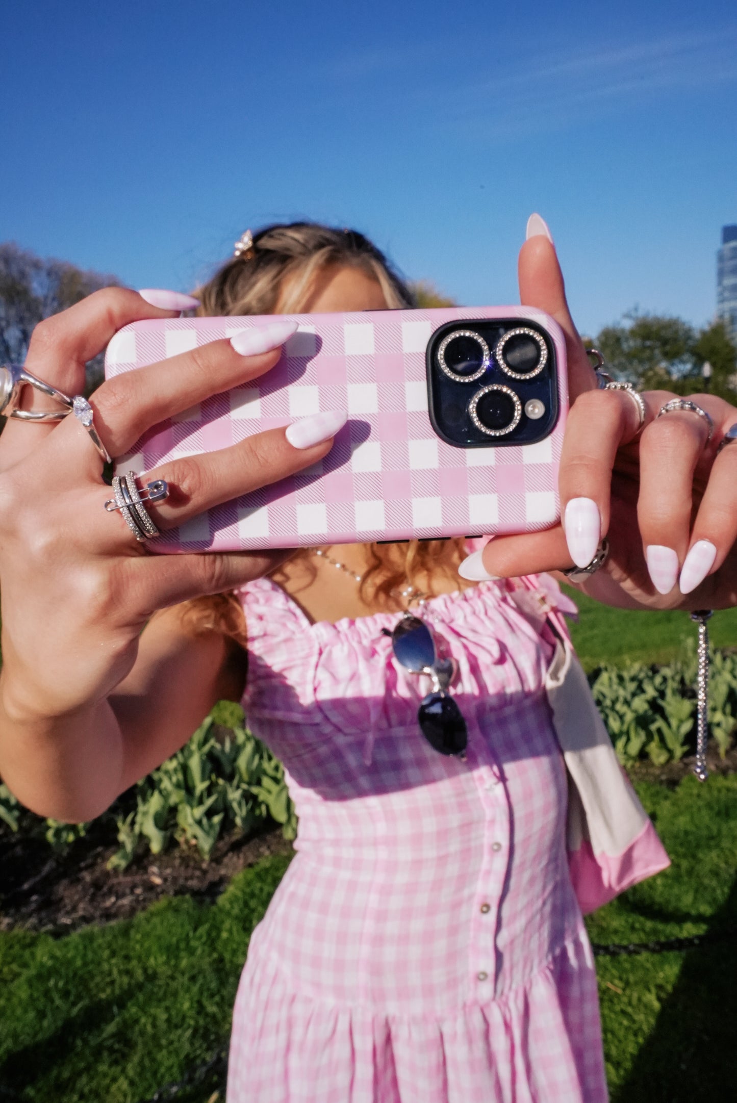 Pink Gingham - The Ren Lounge Collab